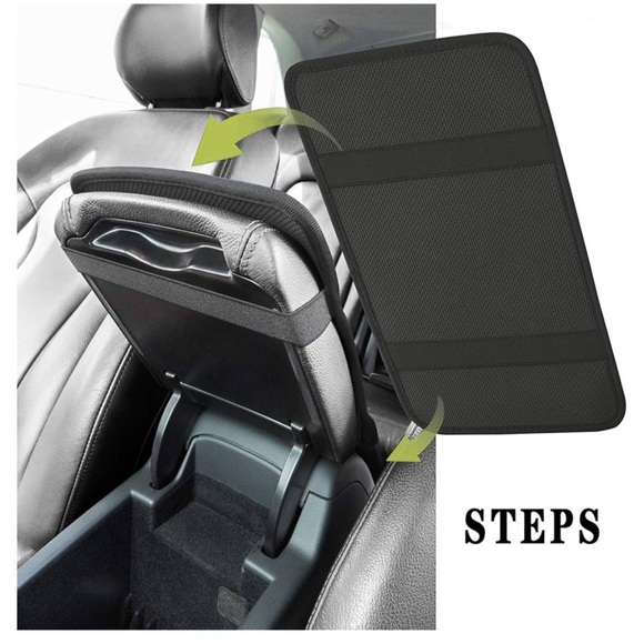 NWT Pineapple Armrest Cover- Black/Multicolor - Picture 6 of 8